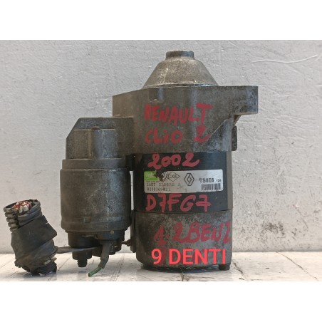 Motorino avviamento Renault Clio 2 1.2B Valeo 8200369521 D7F G7  A9968
