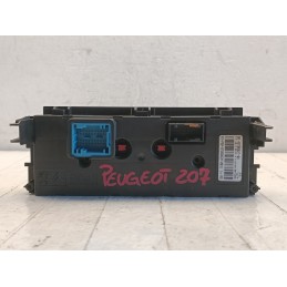 Centralina comandi clima aria a/c auto Peugeot 207 96497866XT  A9972