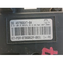 Centralina comandi clima aria a/c auto Peugeot 207 96497866XT  A9972