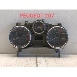 Contachilometri quadro strumenti Peugeot 207 1.4D 8HZ 9662904880  A9974