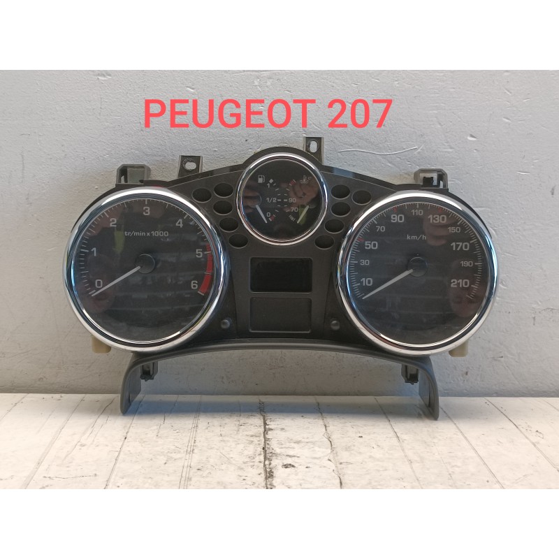 Contachilometri quadro strumenti Peugeot 207 1.4D 8HZ 9662904880 A9974 Contachilometri quadro strumenti Peugeot 207 1.4D 8HZ 9662904880 A9974