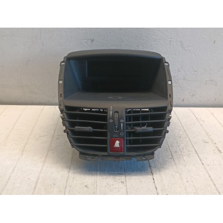 Bocchette aria centrali cruscotto display Peugeot 207 9656992377 2006 09  A9977