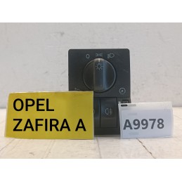 Manopola comando luci fari Opel Zafira A 9138347 09133249 1999 2005  A9978