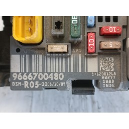 Centralina porta fusibili BSM Peugeot 2071.4D 8HZ 9666700480  A9994