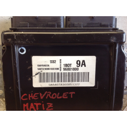 Centralina motore Chevrolet Matiz 800B 96801800 5WY5407A F8CV  A3579