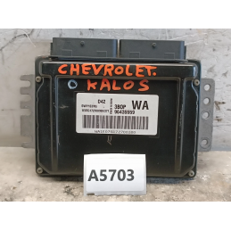 CHEVROLET KALOS CENTRALINA MOTORE ECU 96435559 5WY1E07G 1.2BEN/GPL B12S1  A5703
