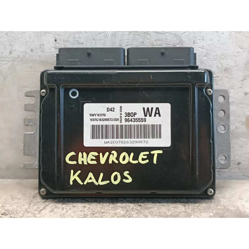 CHEVROLET KALOS CENTRALINA MOTORE ECU 96435559 5WY1E07G 1.2BENZ GPL B12S1 A6486 CHEVROLET KALOS CENTRALINA MOTORE ECU 96435559 5WY1E07G 1.2BENZ GPL B12S1 A6486