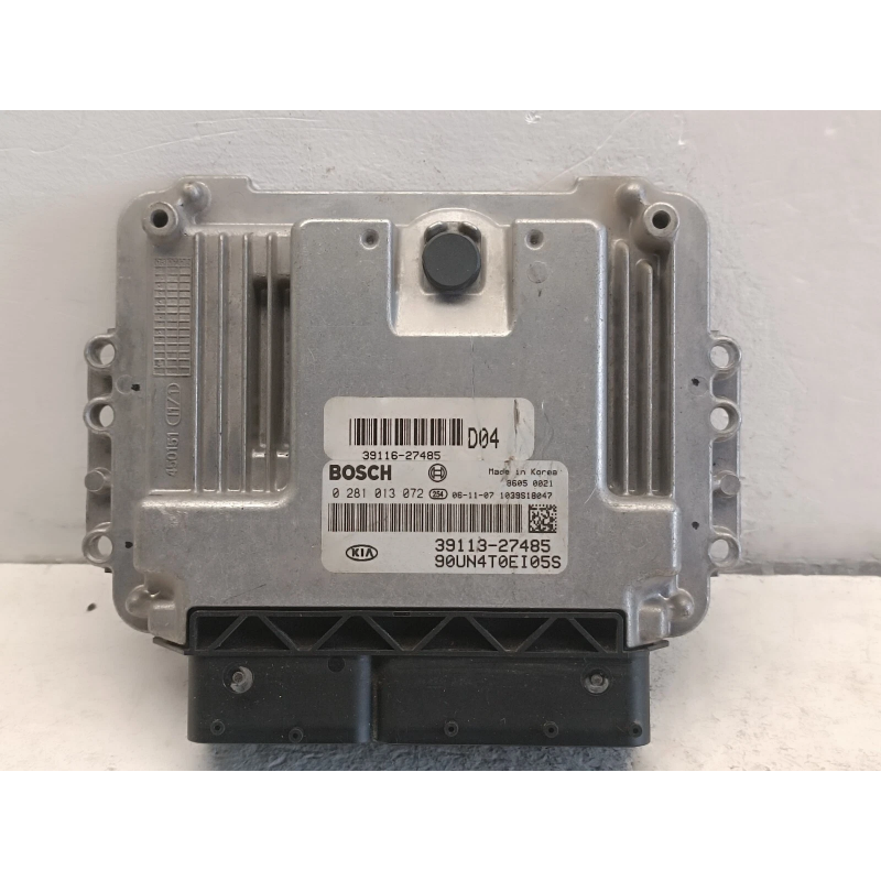 Centralina Motore Kia Carens II 2.0D D4EA 39116-27485 0281013072 A8321 Centralina Motore Kia Carens II 2.0D D4EA 39116-27485 0281013072 A8321