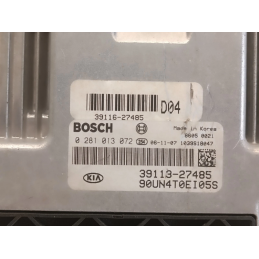 Centralina Motore Kia Carens II 2.0D D4EA 39116-27485 0281013072  A8321