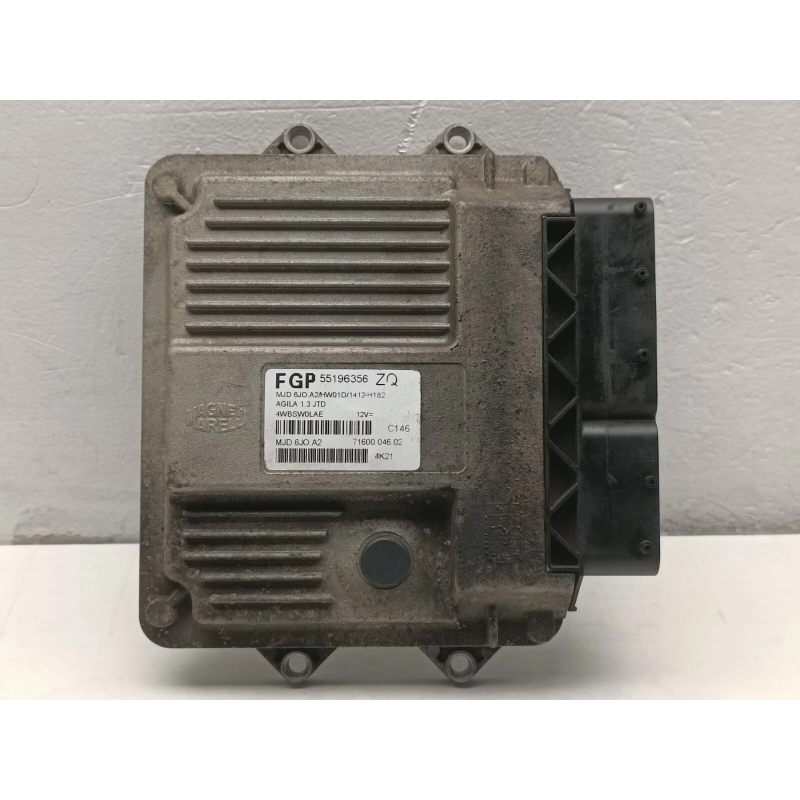Centralina Motore Opel Agila A 1.3 JTD 55196356 Z13DT 2003 2007 A8794 Centralina Motore Opel Agila A 1.3 JTD 55196356 Z13DT 2003 2007 A8794