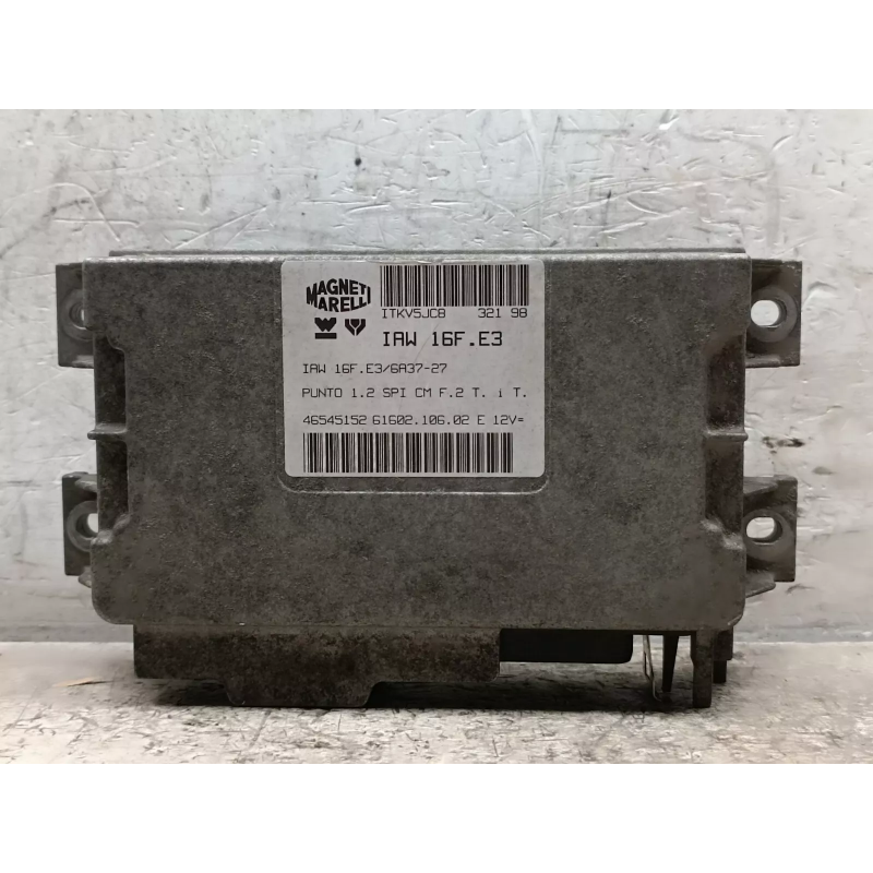 Centralina motore Fiat Punto 1 176 1.2B IAW16F.E3 46545152 1993 1998 A6495 Centralina motore Fiat Punto 1 176 1.2B IAW16F.E3 46545152 1993 1998 A6495