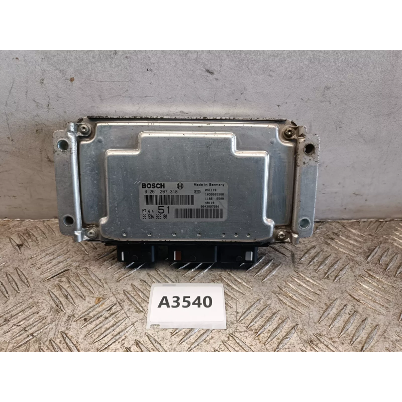 Centralina motore Citroën Xsara Picasso 1.6 16V 0261207318 9653492680 A3540 Centralina motore Citroën Xsara Picasso 1.6 16V 0261207318 9653492680 A3540