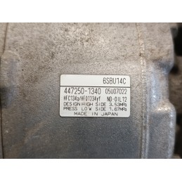 Compressore aria condizionata Jeep Compass 2 serie 447250-1340 68245076AA  A10008