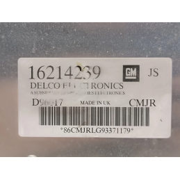 Centralina motore ECU Opel Tigra A 1994 2000 1.4B X14XE 16214239  A7909