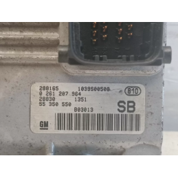 Centralina Motore Opel Agila A/Corsa B 1.2 Z12XE 55350550 0261207964  A4960