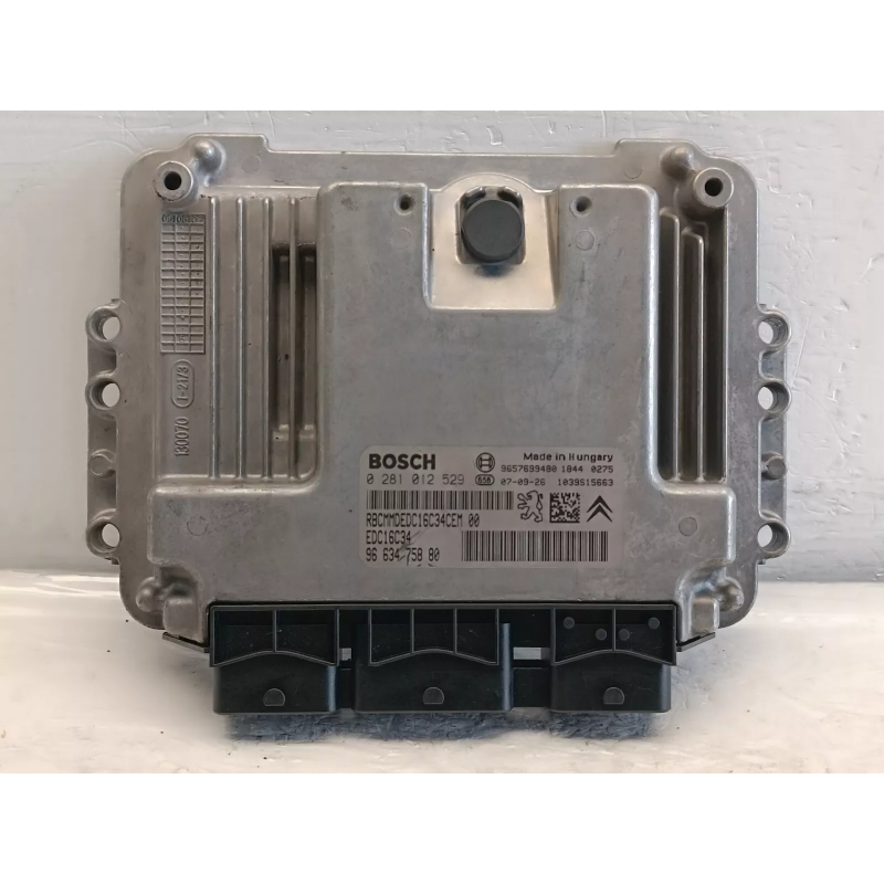 Centralina Motore Citroën C3 1.4 HDi Bosch 0281012529 9663475880 8HZ  A6658