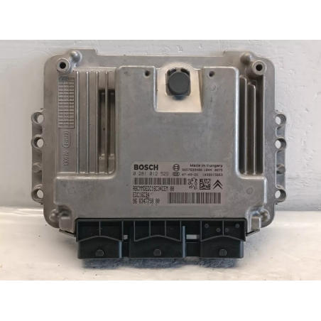 Centralina Motore Citroën C3 1.4 HDi Bosch 0281012529 9663475880 8HZ  A6658