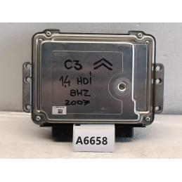 Centralina Motore Citroën C3 1.4 HDi Bosch 0281012529 9663475880 8HZ  A6658