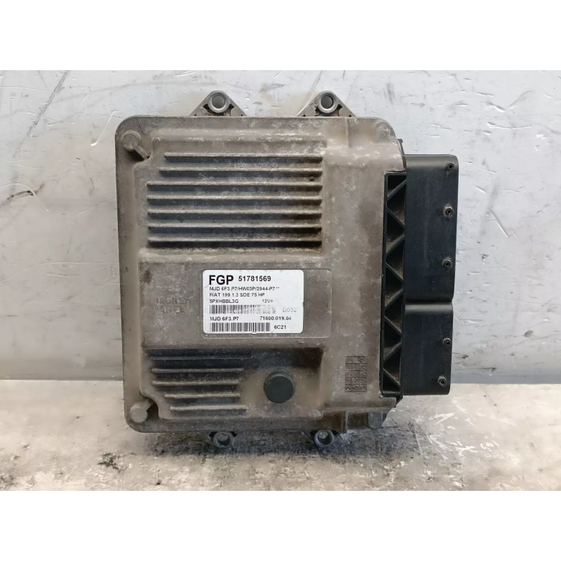Centralina Motore Fiat Grande Punto 1.3 Multijet 51781569 MJD6F3.P7  A5733