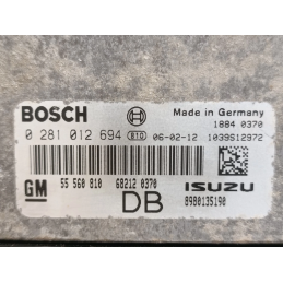 Centralina Motore Opel Astra H 1.7 CDTI Z17DTH 55560810 0281012694  A5331