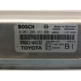 Centralina Motore Toyota Corolla E11 1.4B 4ZZ FE 0261206481 89661-0W132  A5772