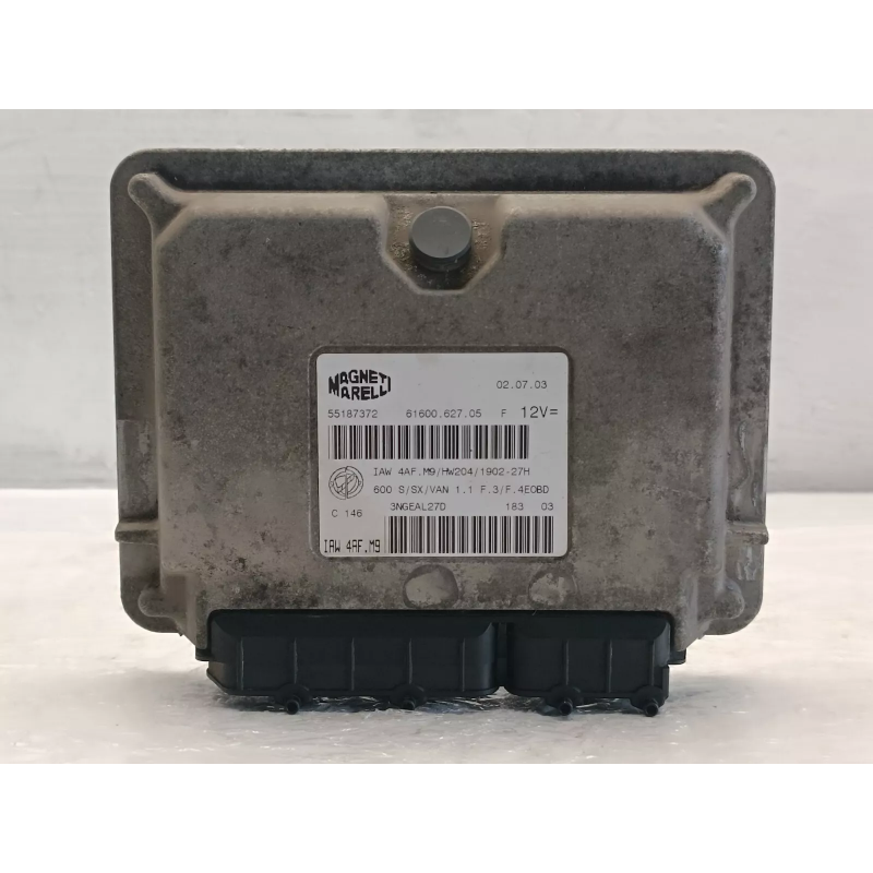 Centralina Motore Fiat 600 Seicento 1.1B IAW4AF.M9 55187372 A6832 Centralina Motore Fiat 600 Seicento 1.1B IAW4AF.M9 55187372 A6832