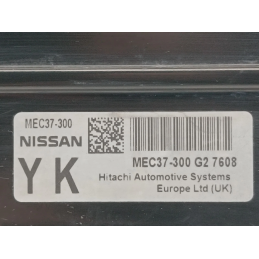 Centralina Motore Nissan Micra K12 1.2B CR12 MEC37-300 G2 7608  A7130