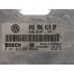Centralina Motore Volkswagen Polo 9N 1.4 TDI AMF 045906019BF 0281011241  A7859