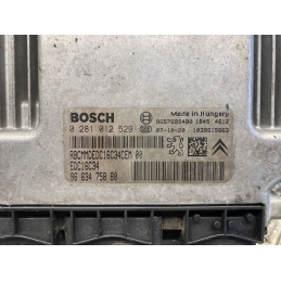 Centralina Motore Citroen C3 1.4 HDi EDC16C34 0281012529 9663475880  A2789