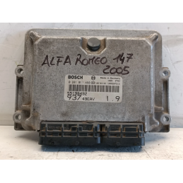 Centralina Motore Alfa Romeo 147 1.9 JTD 55198492 Bosch 0281011488  A4824