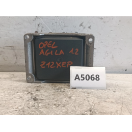 CENTRALINA MOTORE ECU OPEL AGILA A 1.2 BENZINA Z12XE 55350550  A5068