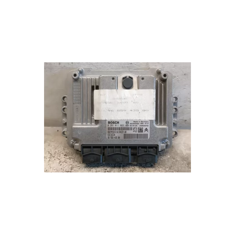 Centralina Motore Citroen C4 1.6D 9HX 0281011863 9655943580 A6244 Centralina Motore Citroen C4 1.6D 9HX 0281011863 9655943580 A6244