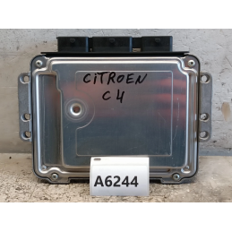 Centralina Motore Citroen C4 1.6D 9HX 0281011863 9655943580  A6244