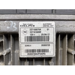 CENTRALINA MOTORE ECU NISSAN NV200 1.5 DCI K9K 2013 DCM3.4 28303726  A2695