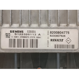 CENTRALINA MOTORE ECU RENAULT MEGANE SCENIC 2 1.9D 8200804775  A8331