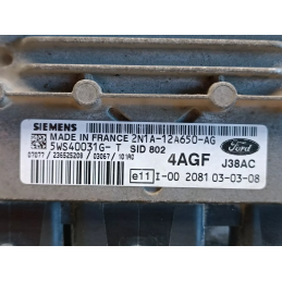 CENTRALINA MOTORE FORD FUSION 1.4 TDCI 2002 2012 5WS40031G-T 2N1A12A650AG  A6136