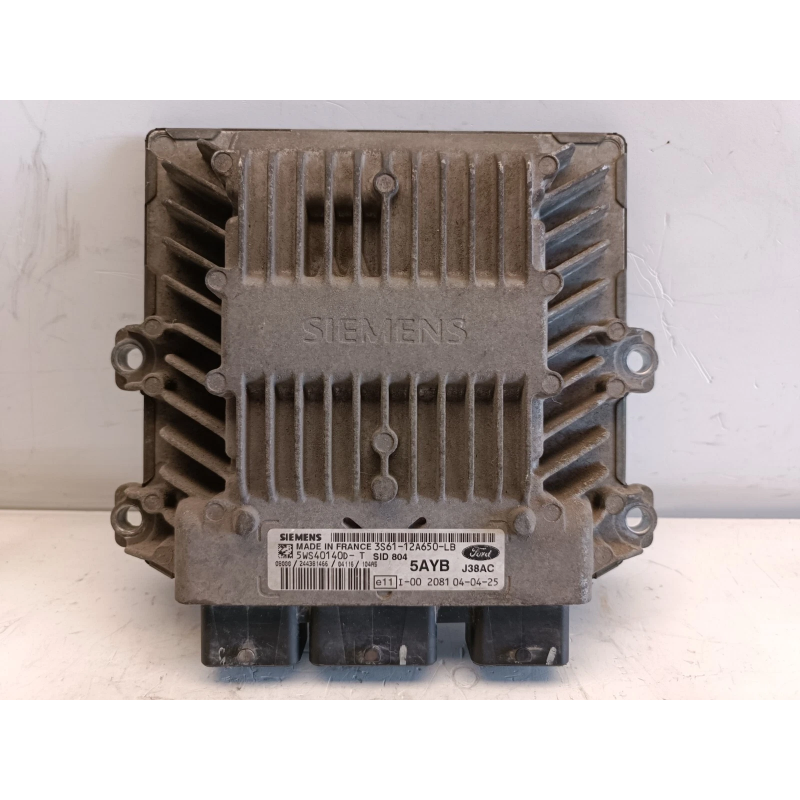 CENTRALINA MOTORE FORD FIESTA FUSION 1.4D 2002 2008 5WS40140D-T SIEMENS  A4667