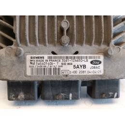 CENTRALINA MOTORE FORD FIESTA FUSION 1.4D 2002 2008 5WS40140D-T SIEMENS  A4667