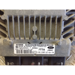 CENTRALINA MOTORE FORD FIESTA MK5 1.4 TDCI 2002 2008 5WS40632A SID804  A3583
