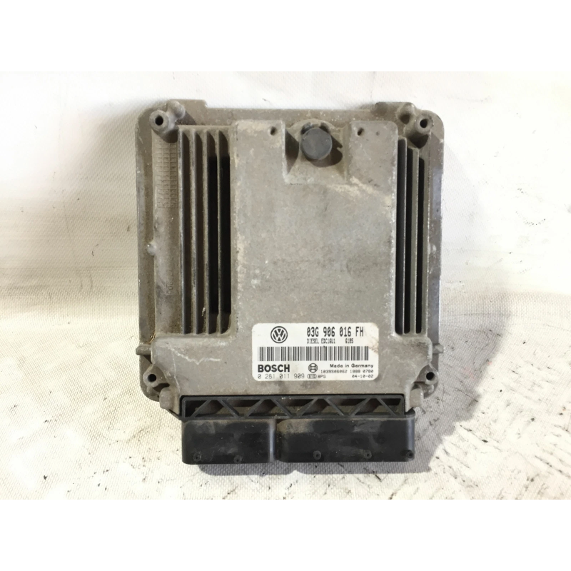 CENTRALINA MOTORE SEAT ALTEA 2.0 TDI 2004 2009 0281011909 03g906016fh A638 CENTRALINA MOTORE SEAT ALTEA 2.0 TDI 2004 2009 0281011909 03g906016fh A638