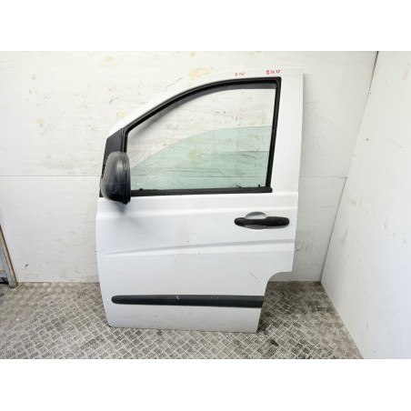 Porta anteriore sinistra bianca Mercedes Vito W639 2003 2010 completa  B3458