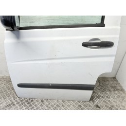 Porta anteriore sinistra bianca Mercedes Vito W639 2003 2010 completa  B3458