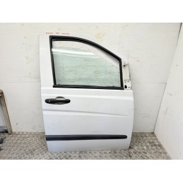 Porta anteriore destra bianca Mercedes Vito W639 2003 2010 completa  B3456