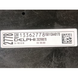 Comandi clima aria autoradio Opel Meriva B 13435154 13362778  A10035