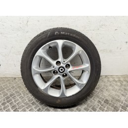 Cerchio lega Smart 453 15 pollici usato con gomma 1656515 81T Scorta  B3467
