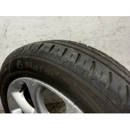Cerchio lega Smart 453 15 pollici usato con gomma 1656515 81T Scorta  B3467