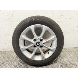 Cerchio lega Smart 453 15 pollici usato con gomma 165/65/15 Scorta  B3466