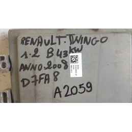 Centralina motore Siemens 8200774747 Renault Twingo 2 1.2B 2007 2014  A2059