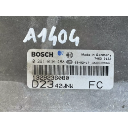 Centralina motore Bosch 0281010488 Fiat Ducato 2 serie 2.3D 2002 2006  A1404