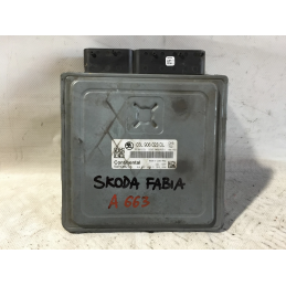 Centralina motore 03L906023DL Skoda Fabia 2 serie 1.6D 2007 2014 CAYB  A663